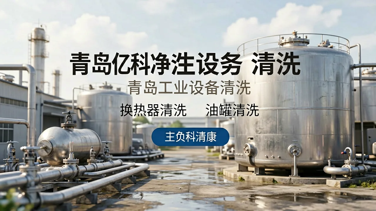 广州工业设备清洗如何选对服务商